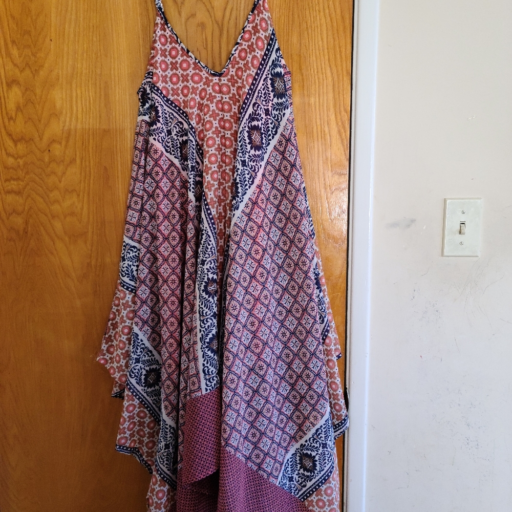 High Low Color Pop Dress - Picture 2 of 4